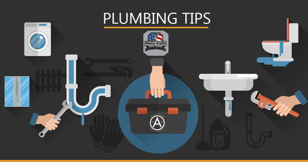 plumbing tips infographics